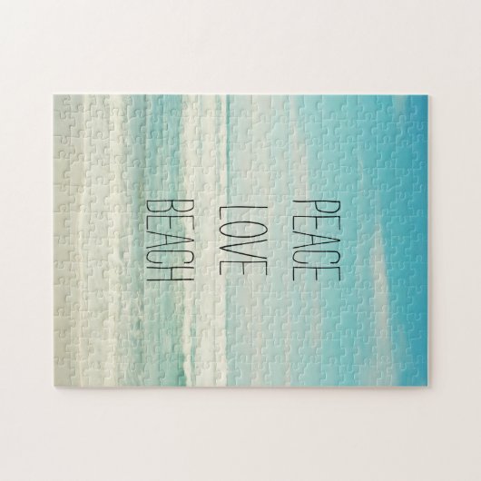 Peace Liebe Beach Puzzle (Horizontal)