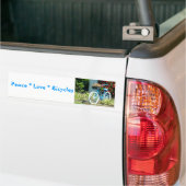Peace Liebe Bicycles Autoaufkleber (Auf Lkw)