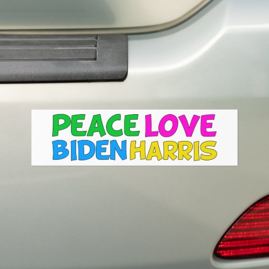 Peace Liebe Biden Harris 2024 - Wahl Autoaufkleber (Auf Auto)