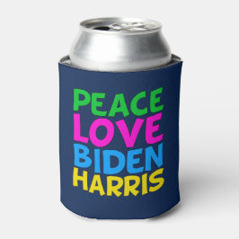 Peace Liebe Biden Harris Niedlich Wahl 2024 Dosenkühler