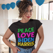 Peace Liebe Biden Harris T-Shirt