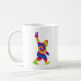 Peace Liebe Bigfoot - Bigfoot Lovers Kaffeetasse