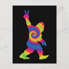 Peace Liebe Bigfoot - Bigfoot Lovers Postkarte