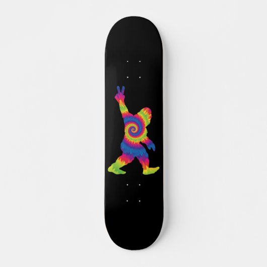 Peace Liebe Bigfoot - Bigfoot Lovers Skateboard (Vorne)