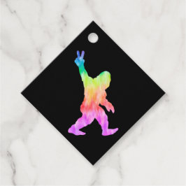 Peace Liebe Bigfoot Geschenkanhänger