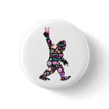 Peace Liebe Bigfoot Hippie Funny Bigfoot Lover