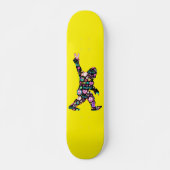 Peace Liebe Bigfoot Hippie Funny Bigfoot Lover Skateboard (Vorne)