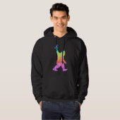 Peace Liebe Bigfoot Hoodie (Vorne ganz)