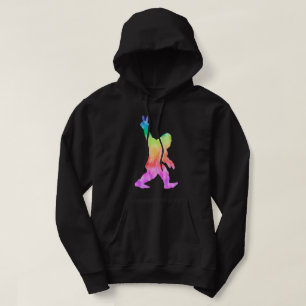 Peace Liebe Bigfoot Hoodie