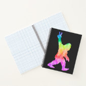 Peace Liebe Bigfoot Notizblock (Innenseite)