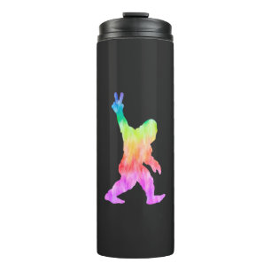 Peace Liebe Bigfoot Thermosbecher