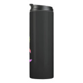 Peace Liebe Bigfoot Thermosbecher (Nach rechts gedreht)