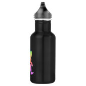 Peace Liebe Bigfoot Wasserflasche (Rechts)