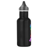 Peace Liebe Bigfoot Wasserflasche (Links)