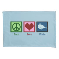 Peace Liebe Blue Whale Niedlich