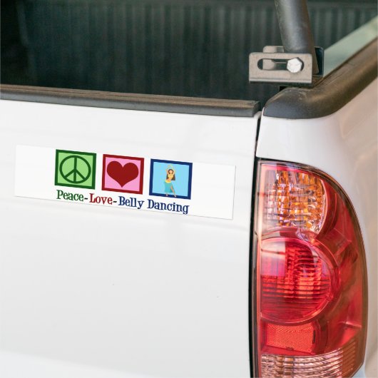 Peace Liebe Bly Tancing Autoaufkleber (Auf Lkw)