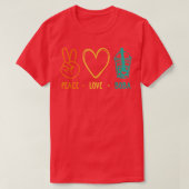 Peace Liebe Boba Graphic Tee Lover Tea Drinker Bub (Design vorne)