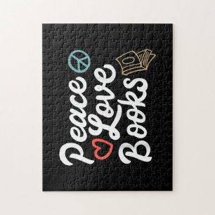 Peace Liebe Books Geeky & Niedlich Reading Puzzle