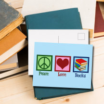 Peace Liebe Books Niedlich Blue Book Store