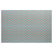 Peace Liebe bucht Niedlich Blue Bookworm Stoff (Yard (91,4 cm))
