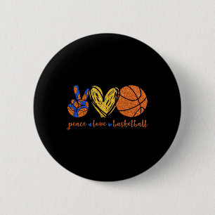 Peace Liebe Bysketbyll Niedlich Bysketbyll Liebhab Button