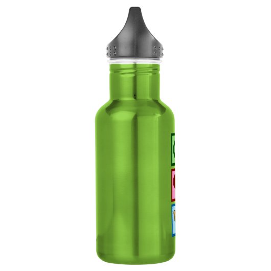 Peace Liebe Camels Trinkflasche (Links)