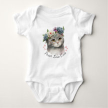 Peace Liebe Cats Bodysuit