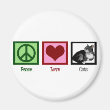 Peace Liebe Cats Niedlich