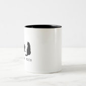 Peace Liebe Cats Tasse (Mittel)