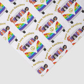 Peace Liebe Cavaliers, Peace Bus mit allen vier Seidenpapier (Ausschnitt)