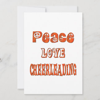 Peace Liebe Cheerleader
