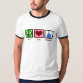Peace Liebe Chemie T-Shirt (Vorderseite)