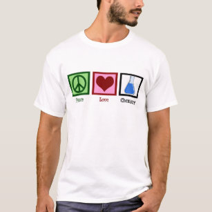 Peace Liebe Chemistry Teacher T-Shirt