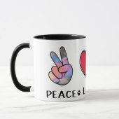 Peace Liebe Chihuahua Lovers Mug Tasse (Links)