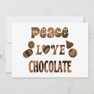 Peace Liebe Chocolate