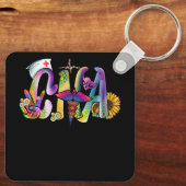 Peace Liebe CNA Nurse Certified Nurse Assistant L Schlüsselanhänger (Rückseite)