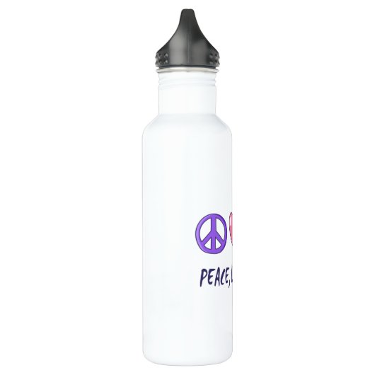 Peace Liebe CNFA Nurse Edelstahlflasche (Links)