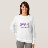 Peace Liebe CNFA Nurse T-Shirt (Vorne ganz)