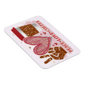Peace Liebe Coffee Magnet (Rechte Seite)