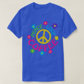 Peace Liebe Coffee T-Shirt (Design vorne)