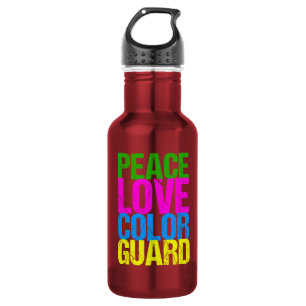 Peace Liebe Color Guard Niedlich Colorguard Edelstahlflasche