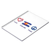 Peace-Liebe-Colorado-1- (1) Notizblock (Linke Seite)