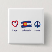Peace Liebe Colorado Button (Vorderseite)
