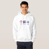 Peace Liebe Colorado Hoodie (Vorne ganz)