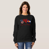 Peace Liebe Colorado Sweatshirt (Vorne ganz)