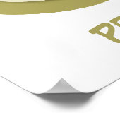 Peace Liebe Computerwissenschaft Poster (Ecke)