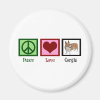 Peace Liebe Corgi Fotograf