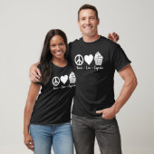 Peace Liebe Cupcake Funny Bake Baker Cupcupi T-Shirt (Unisex)