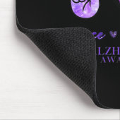 Peace Liebe Cure Ribbon Leopard Heimerheimer Brain Mousepad (Ecke)