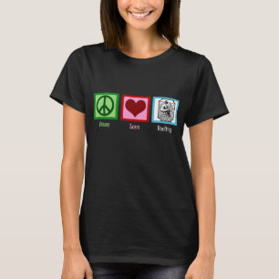 Peace Liebe Dach T-Shirt